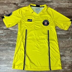 Official Sports Soccer Referee Jersey, 2019 Patch, Size Medium